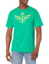 Nintendo Legend of Zelda Blue Royal Crest Young Men's T-Shirt